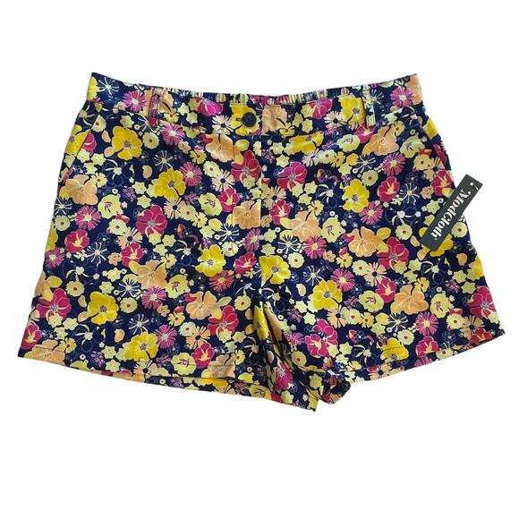 Modcloth Pants - Modcloth NEW The Spring of Things Shorts XL Floral High Waisted